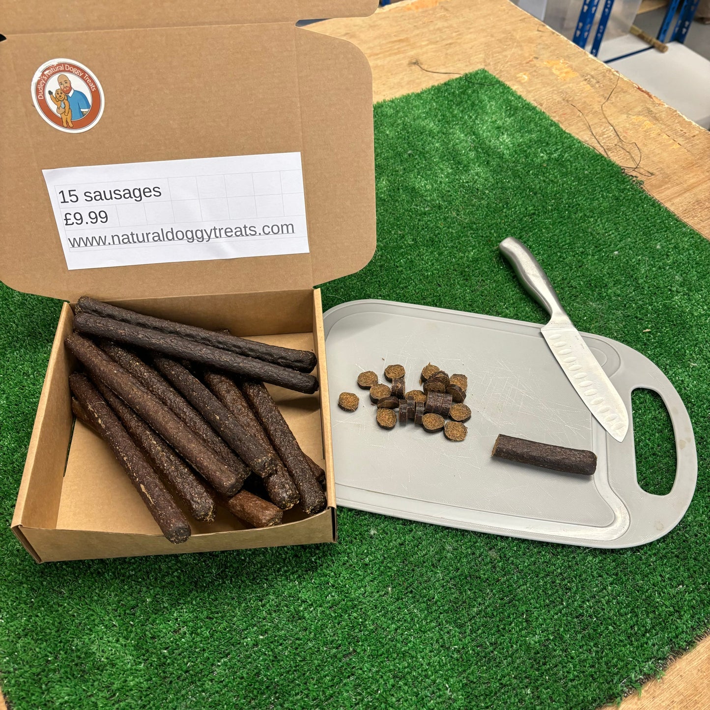 15 Sausages only £9.99 - Natural Doggy Treats