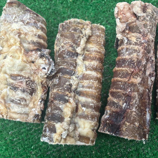 20 x Cows Trachea - Natural Doggy Treats