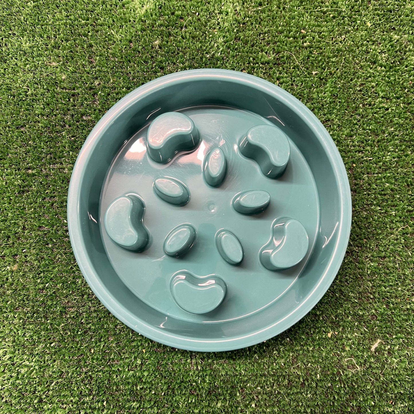 Green Medium Slow Feeding Bowl