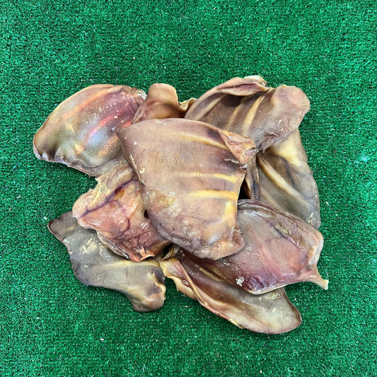 10 x Pigs Ears - Natural Doggy Treats