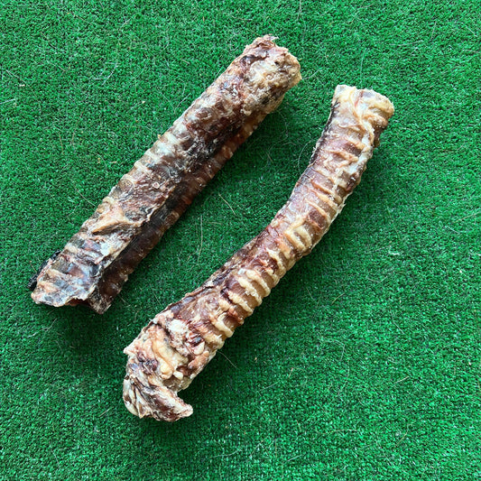 2 x Cow Trachea - 100% natural, free from raw hide & any hidden nasties.