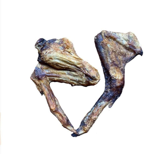 2 x Duck Wings - 100% natural, free from raw hide & any hidden nasties.