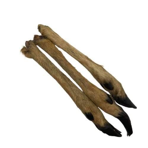 3 x Venison Deer Legs - 100% natural, free from raw hide & any hidden nasties.