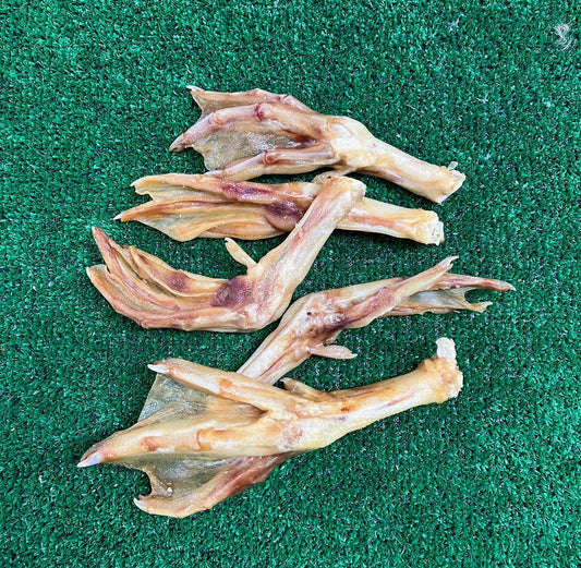 5 Goose Feet - Natural Doggy Treats