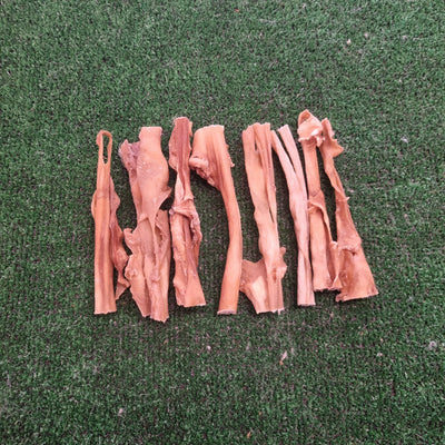 8 x Goats Skin - Natural Doggy Treats