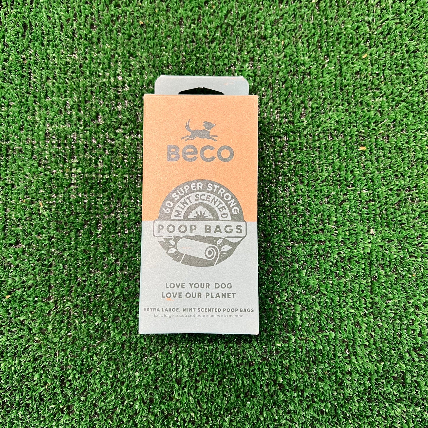 Beco 60 Extra Large mint scented bags - 100% natural, free from raw hide & any hidden nasties.