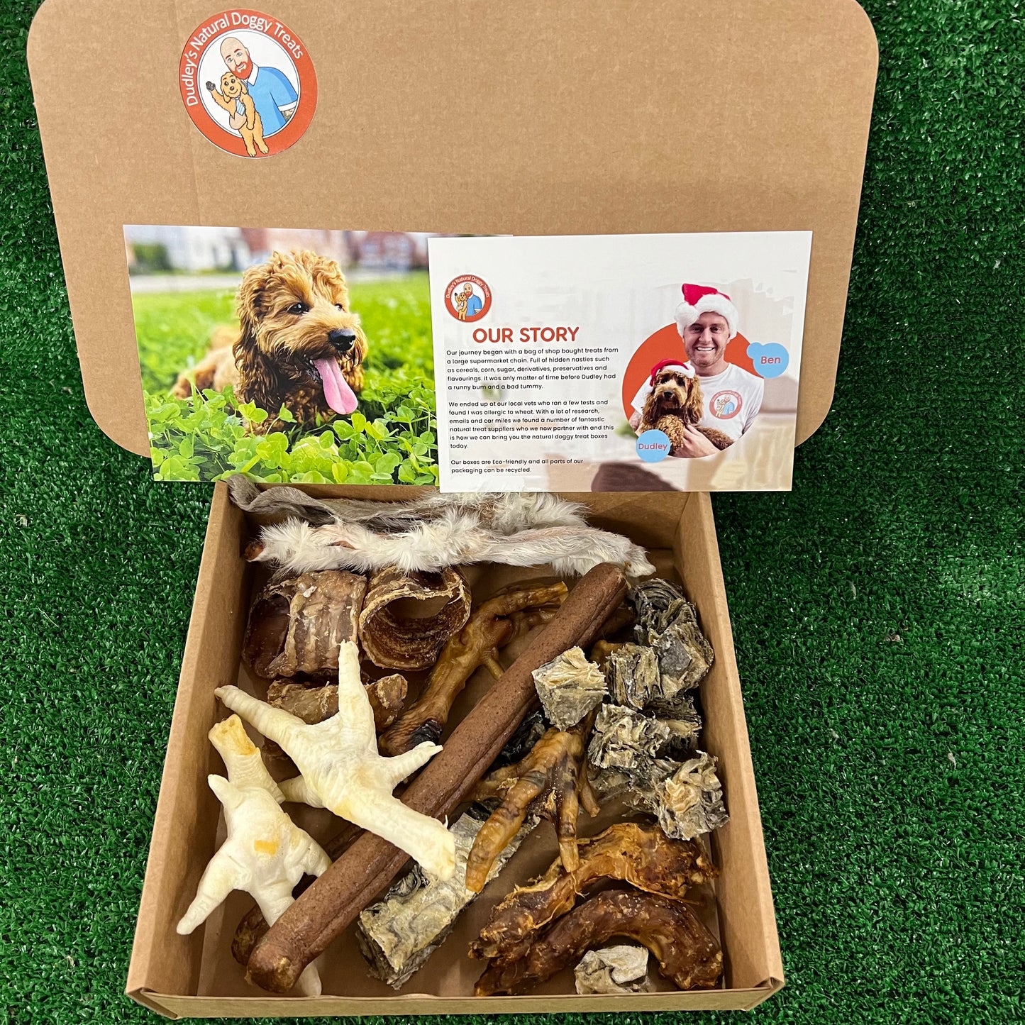 Puppy Treat Box Natural Doggy Treats