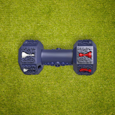 Large Durable Dumbbell Dog Toy - Natural Doggy Treats