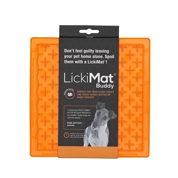 LickiMat Buddy Orange - Natural Doggy Treats