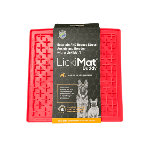 LickiMat Buddy Red - Natural Doggy Treats