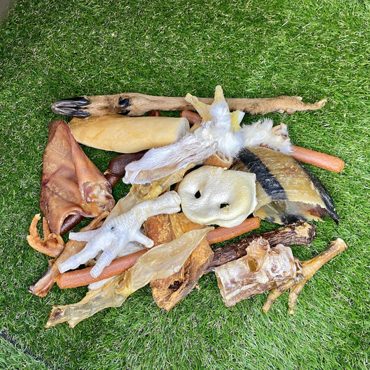 Natural Doggy Treat Box - 100% natural, free from raw hide & any hidden nasties.